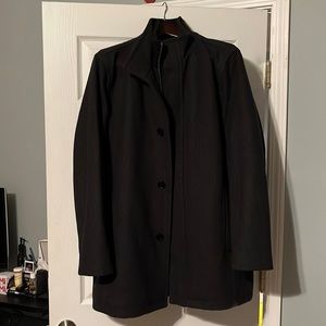 Cole Haan trench coat sz large New